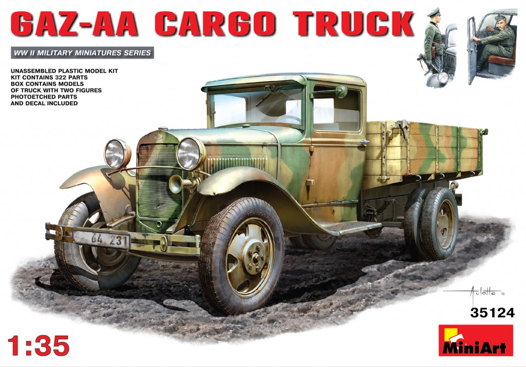 1/35 GAZ-AA  Сargo Truck