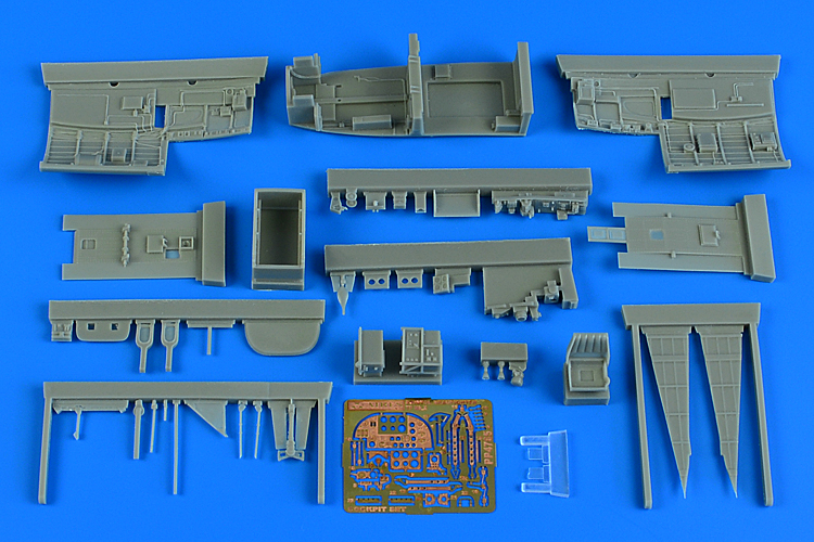 1/48 Spitfire Mk.I control surfaces for TAMIYA kit