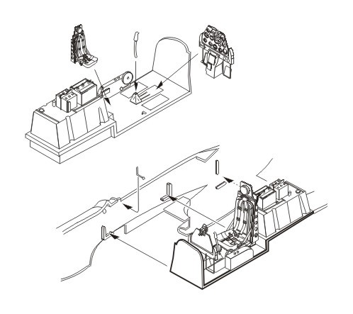 1/72 F-51D Korean War Mustang Interior set for T