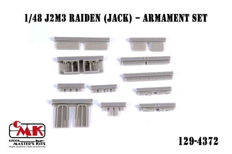 1/48 J2M3 Raiden (Jack) – Armament set