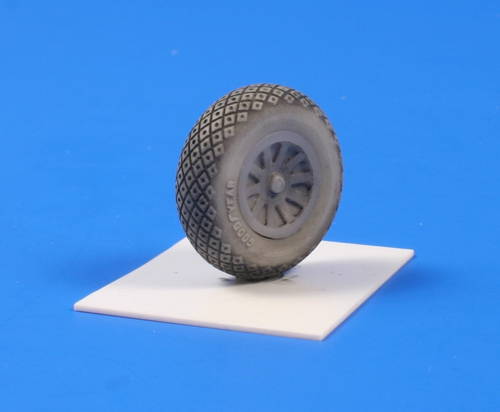 1/48 P-51D Mustang - Wheels (Diamond and Hole Trea