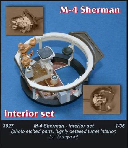 1/35 M4 Sherman - interior set for TAM