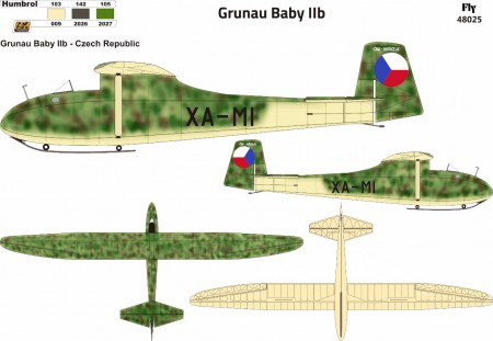 1/48 Grunau Baby IIb Czechoslovakia 2