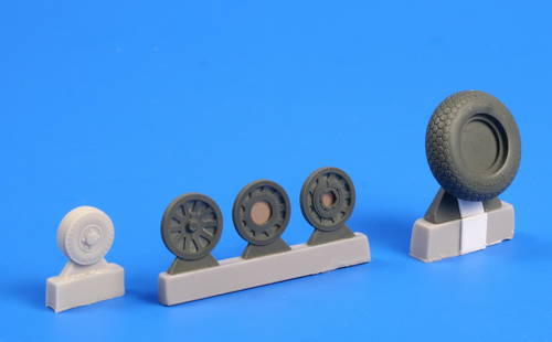 1/32 P-51D Mustang Wheels for Dragon/Tamiya/Trumpe