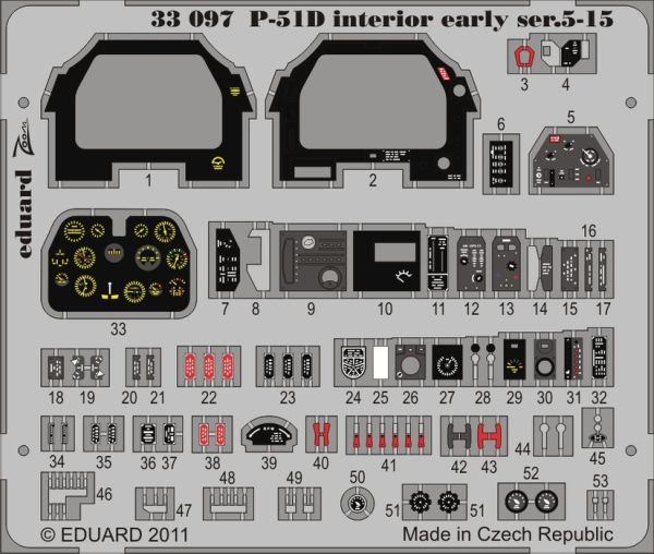 1/32 P-51D Interior early ser.5-15 S.A. for TAMIYA kit