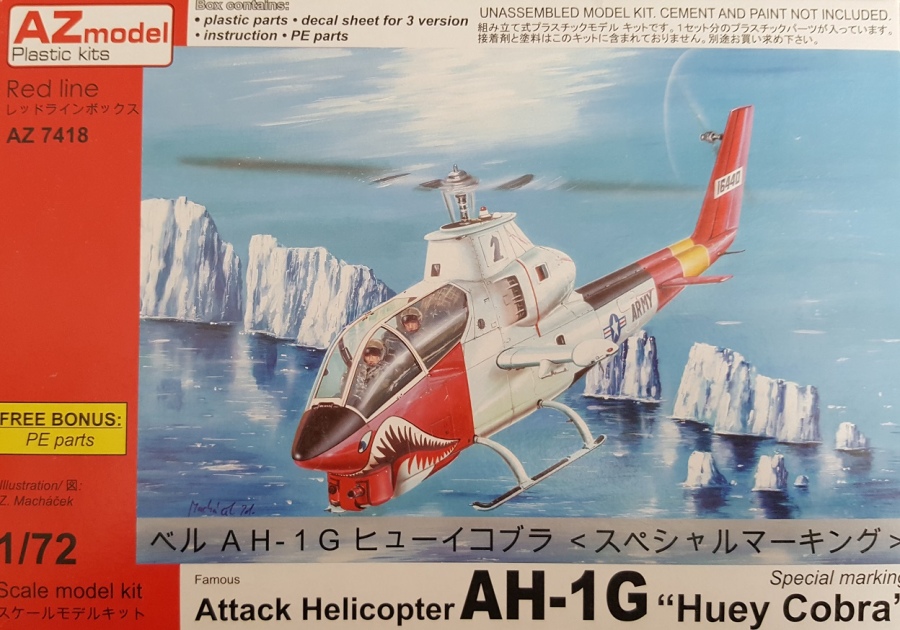 1/72 AH-1G Huey Cobra Special