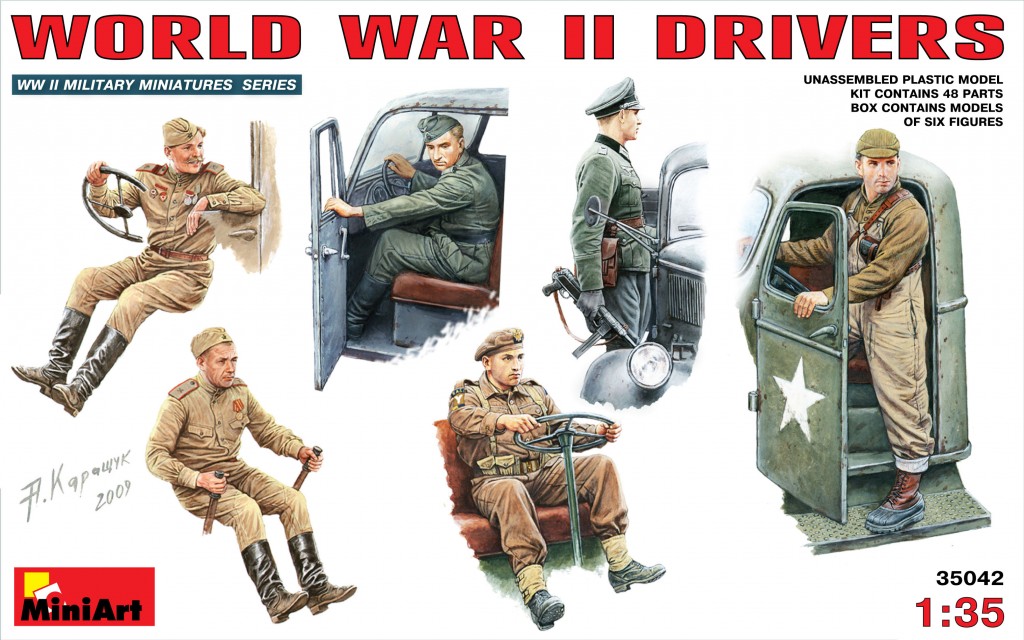 1/35  WW II Drivers 