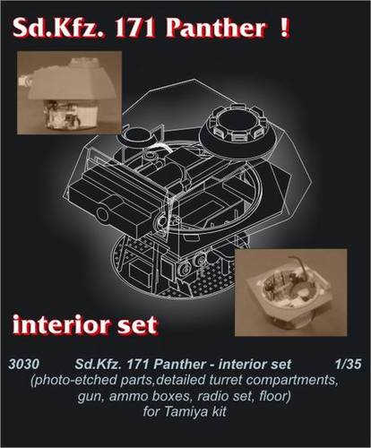 1/35 Pz.V Panther - interior set for TAM