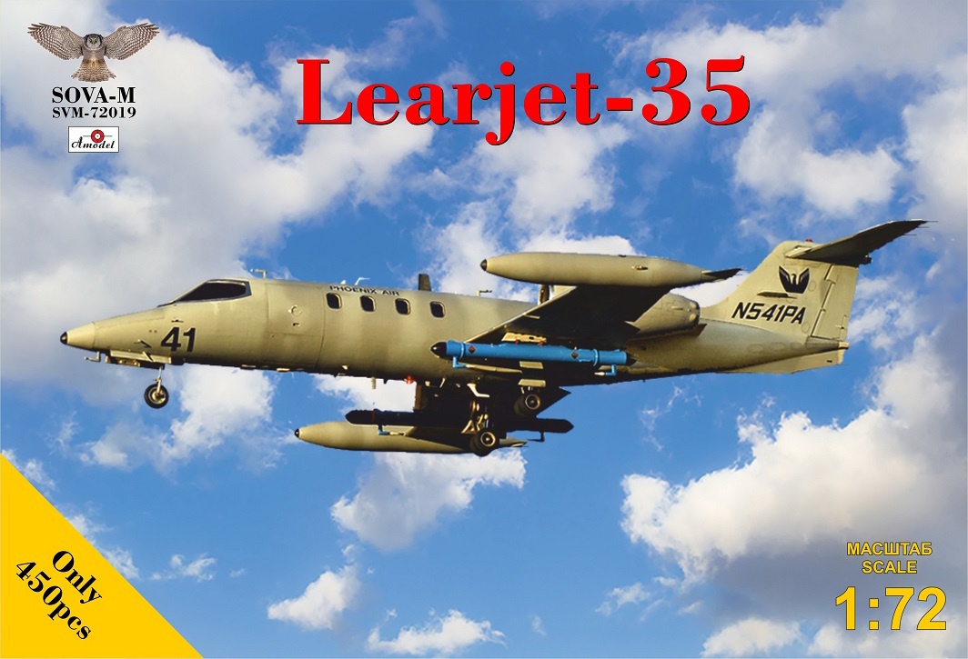 1/72 Learjet 35 (Phoenix Air)