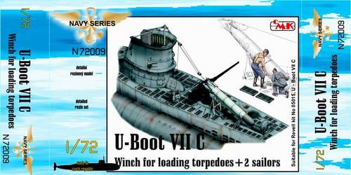 1/72 U-Boot VII Winch for loading torpedoes for RE