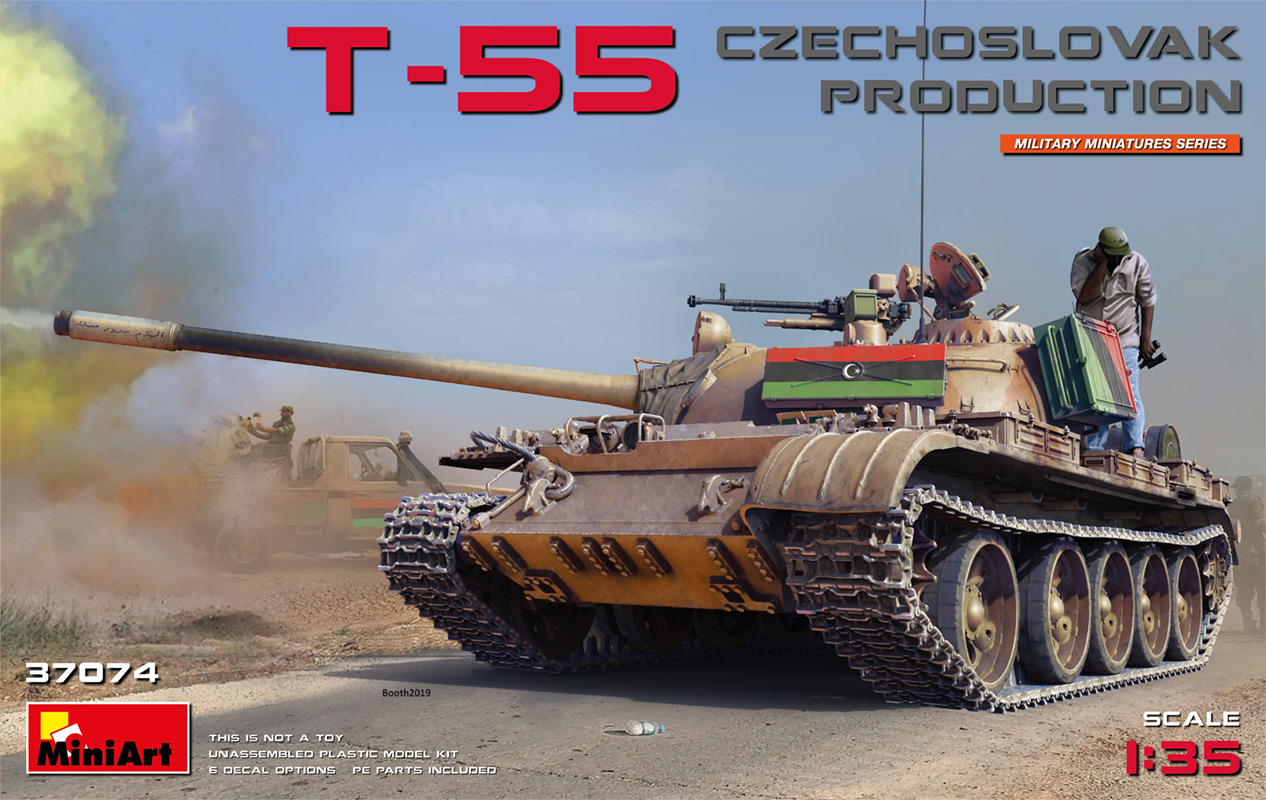 1/35 T-55 Czechoslovak Prod.