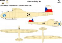 1/48 Grunau Baby IIb Czechoslovakia 1