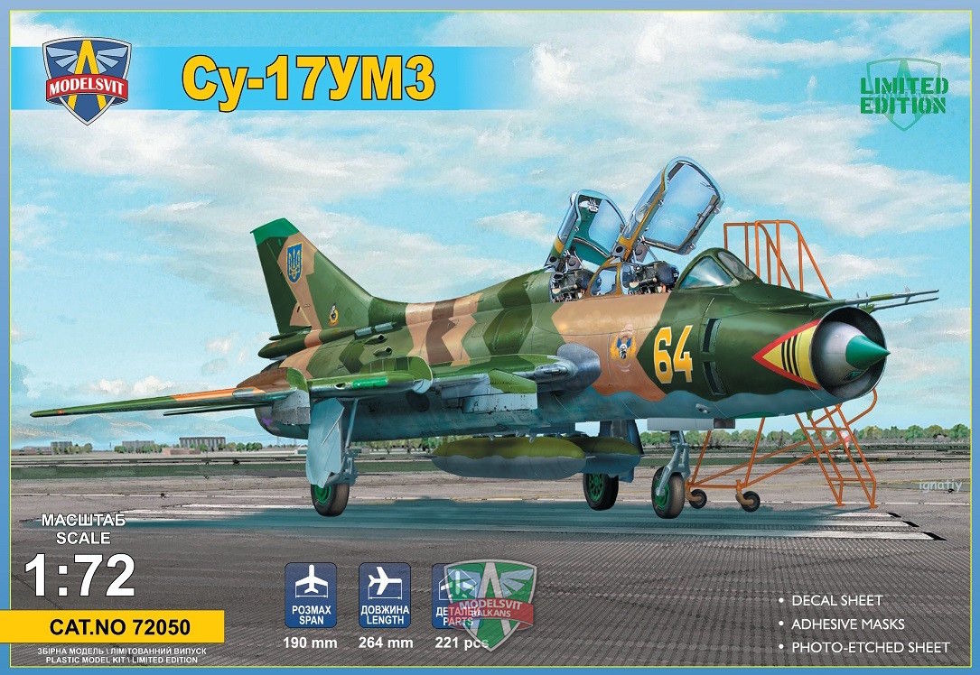 1/72 Su-17UM3 advanced two-seat trainer