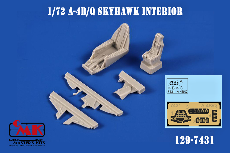 1/72 A-4B/Q Skyhawk Interior