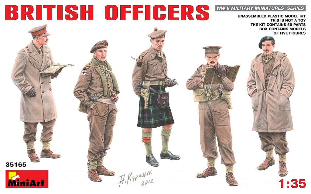 1/35 British Officers 