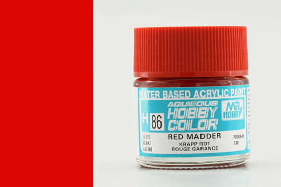 Hobby Color - Red Madder - Ostrá červená - 10ml