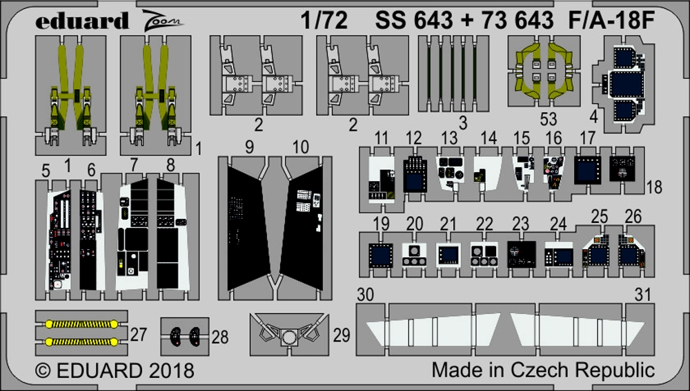 1/72 F/A-18F  for ACADEMY kit