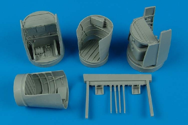 1/48 He 219A-7 Uhu main wheel bays