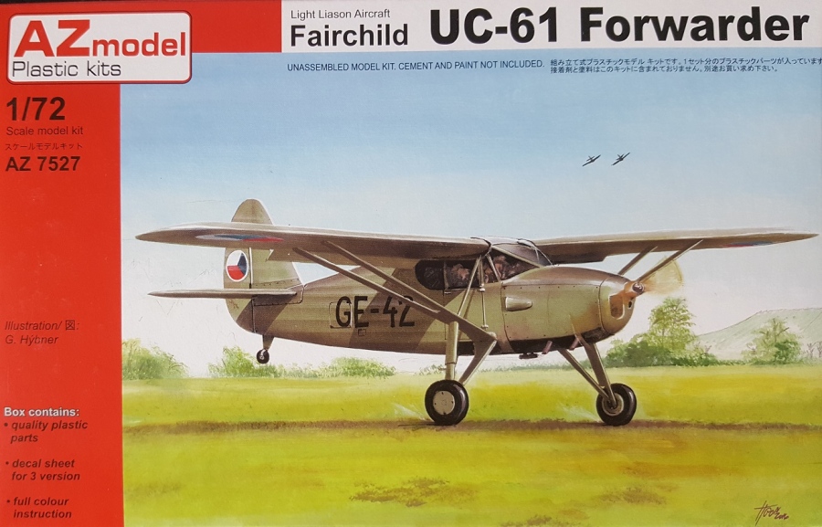 1/72 Fairchild UC-61 Forwarder