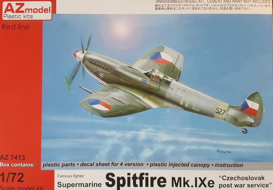 1/72 Spitfire Mk.IXE CZAF