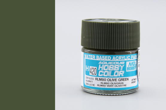 Hobby Color - RLM80 Olive Green - Olivově zelená - 10ml