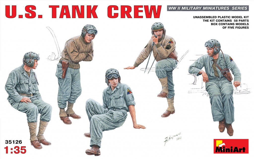 1/35 U.S. Tank Crew