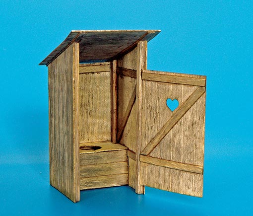 1/35 Wooden toilet