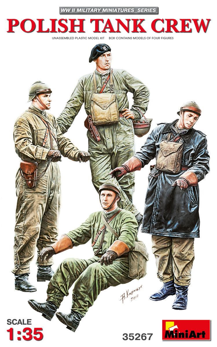 1/35 Polish Tank Crew