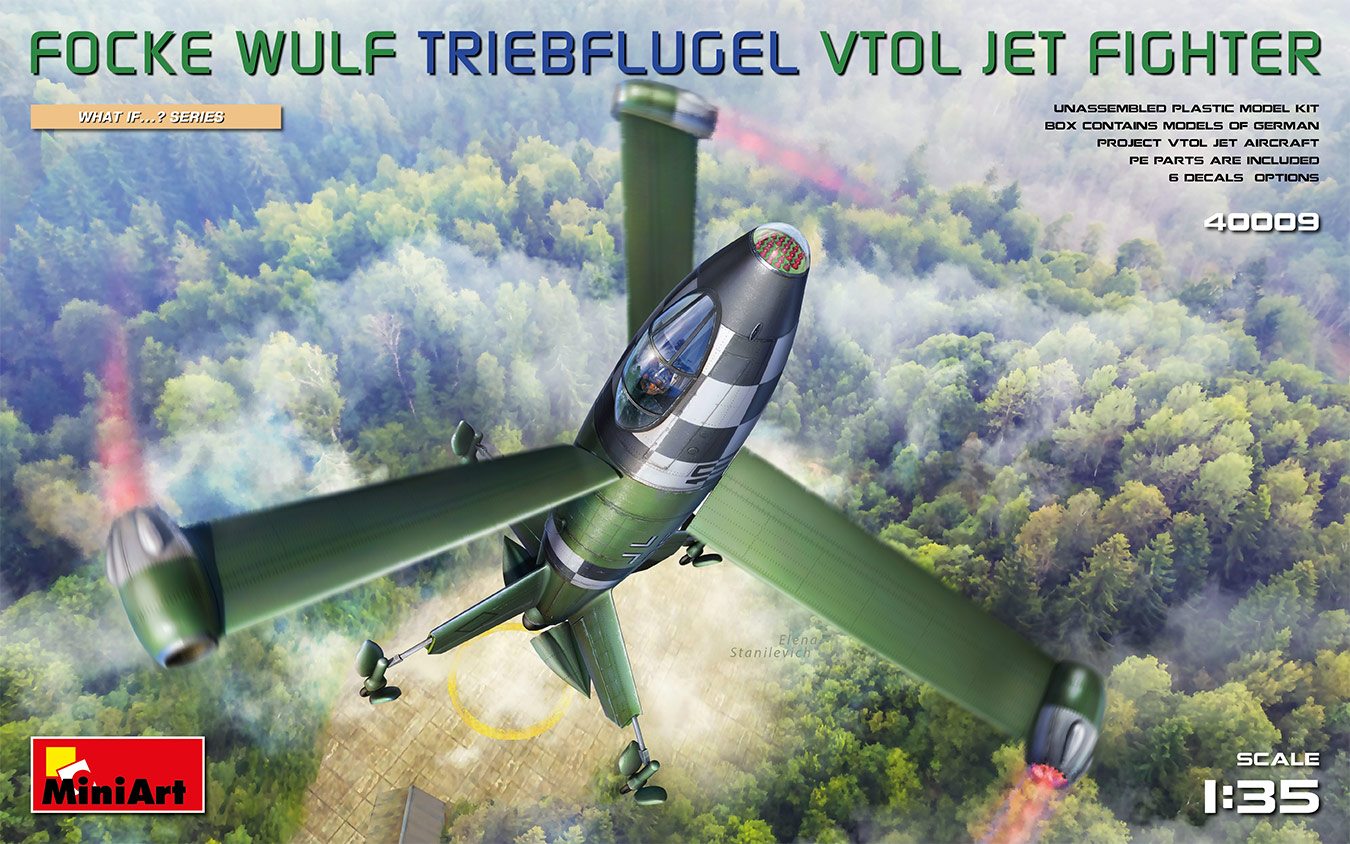 1/35 Focke Wulf Triebflugel (VTOL) Jet Fighter