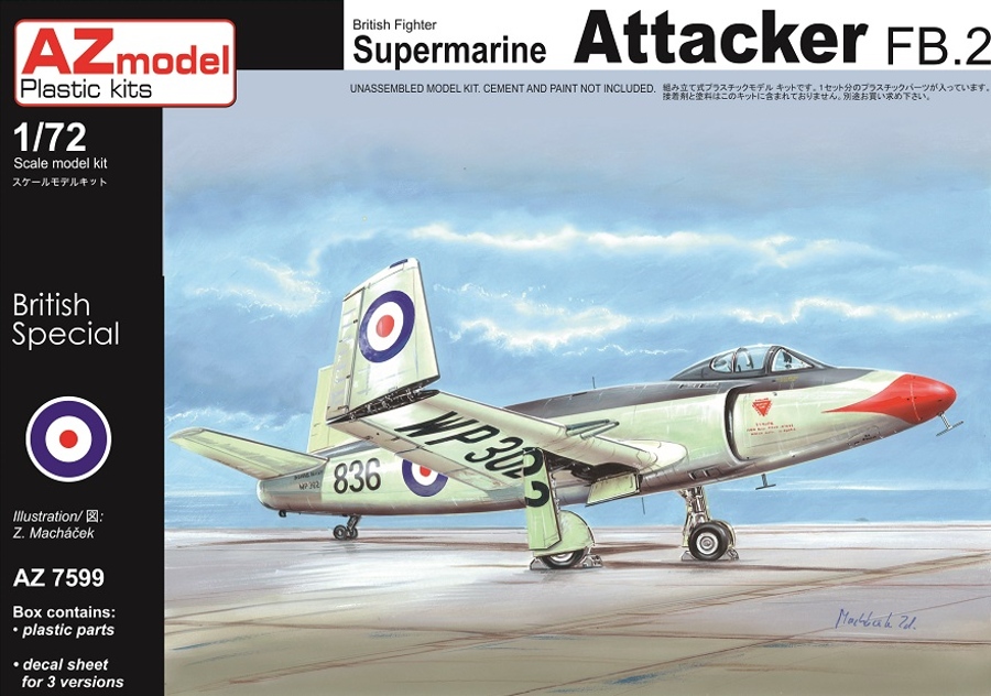 1/72 Supermarine Attacker FB.2    (reed.)