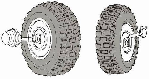 1/35 M 939 - wheel set for ITA