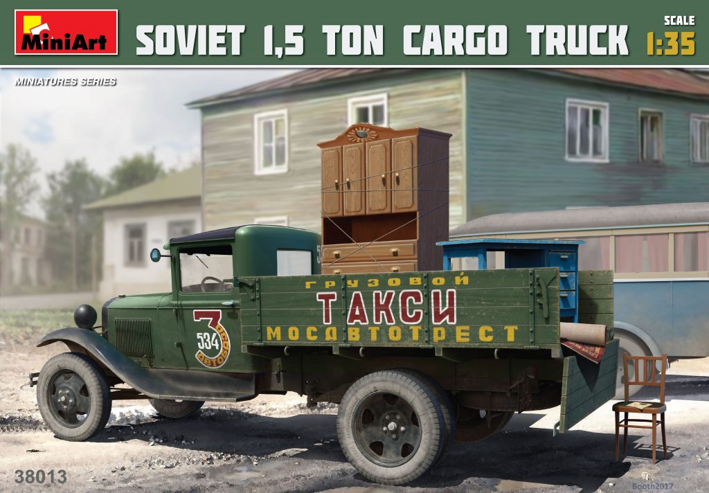 1/35 Soviet 1,5 ton Cargo Truck 