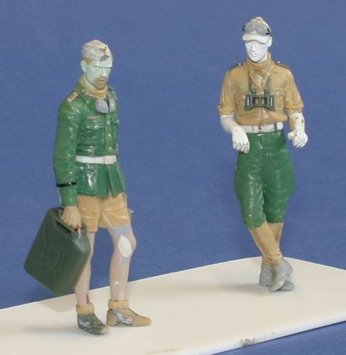 1/35 DAK tank crew (2 fig.)