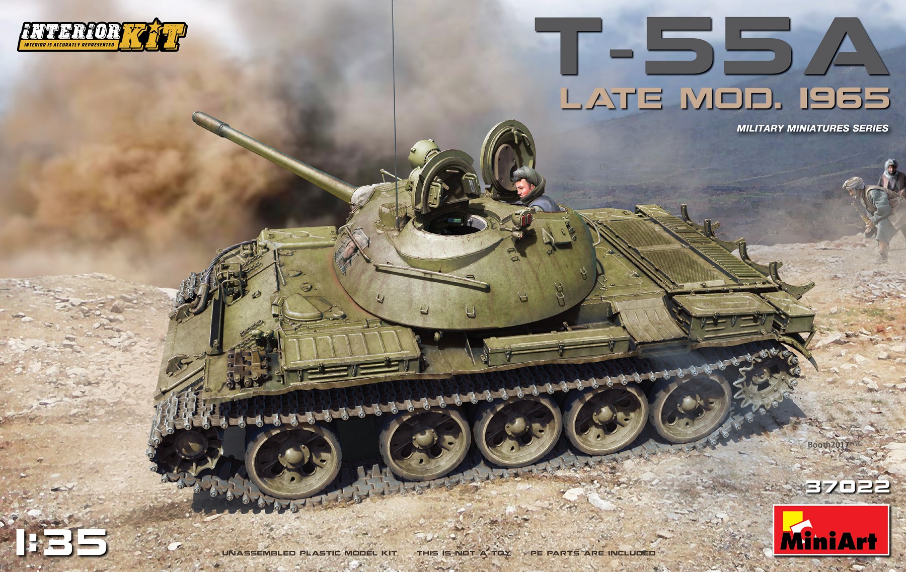 1/35 T-55A Late Mod. 1965 Interior Kit