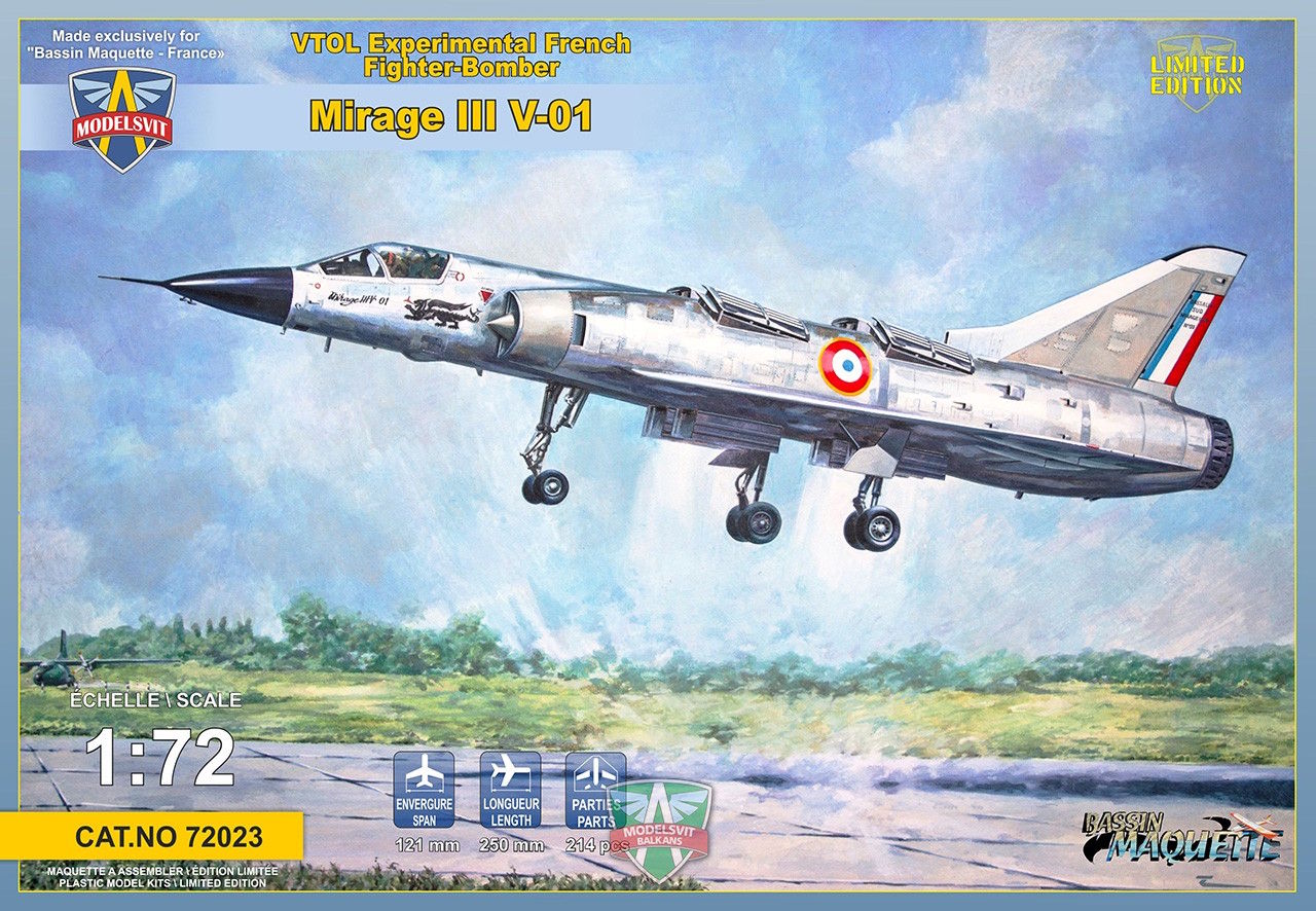 1/72 Mirage III V-01French VTOL