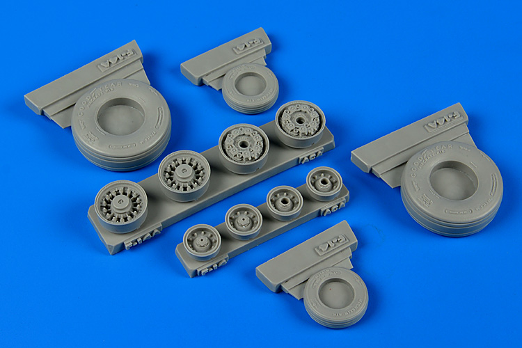 1/48 F-14A Tomcat weighted wheels