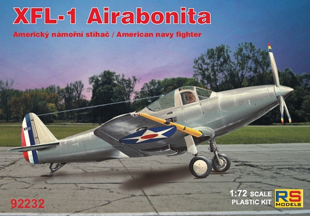 Plastikový model letadla 1/72 XFL-Airabonita 3 decal v. for US Navy, GB