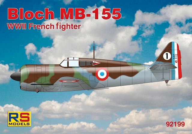 1/72 Bloch MB-155 5 decal v. for France, Luftwaffe