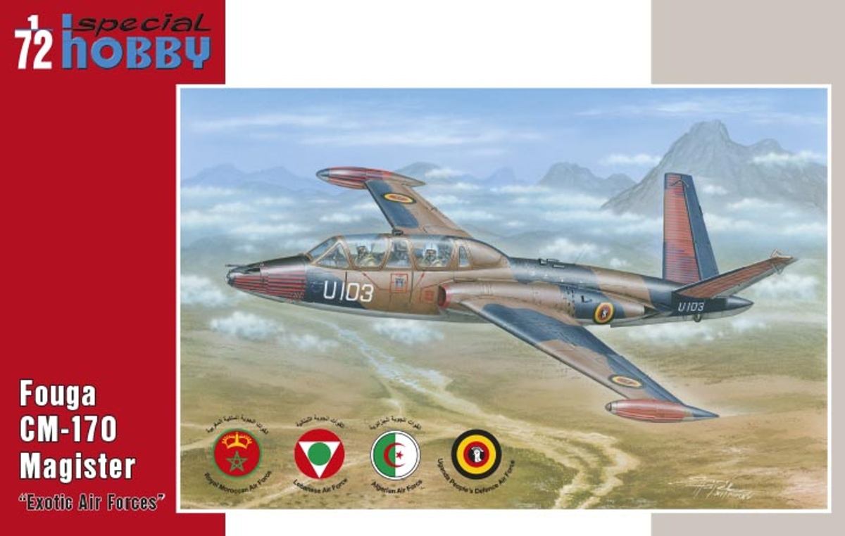 1/72 Fouga CM.170 Magister Exotic Air Forces