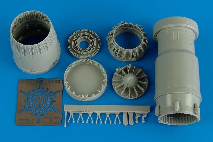 1/32 MiG-23 Flogger  exhaust nozzle - closed posit