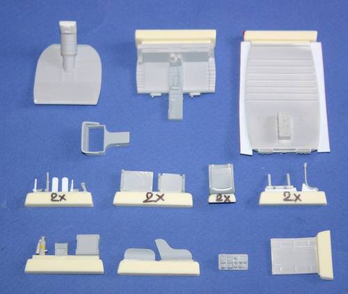 1/35 OH-6 interior set for Dragon