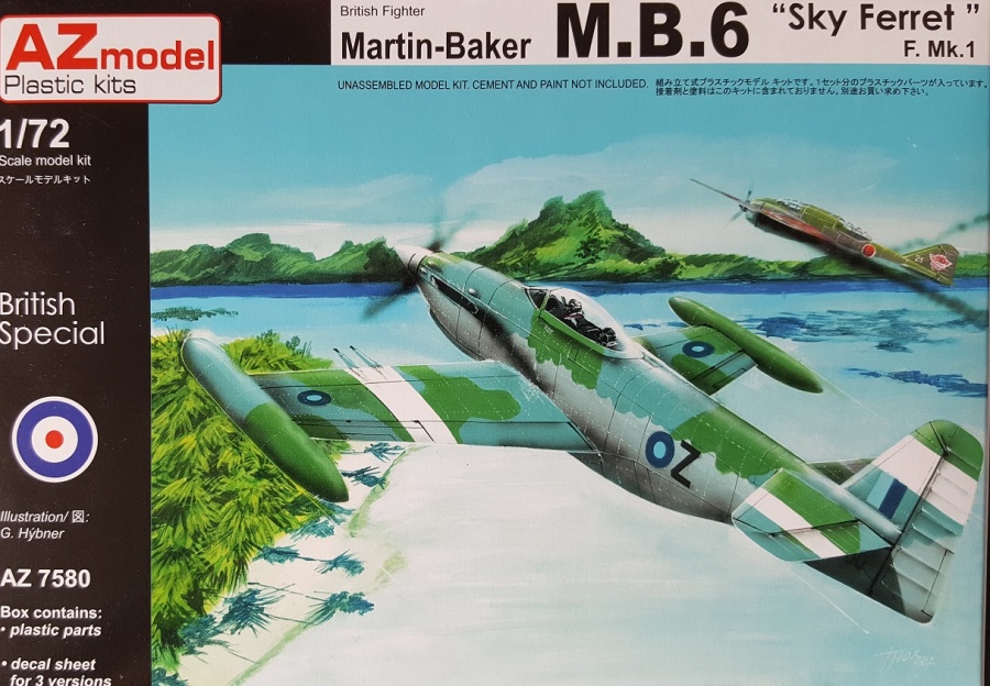 1/72 Martin Baker MB.6 Day Ferret