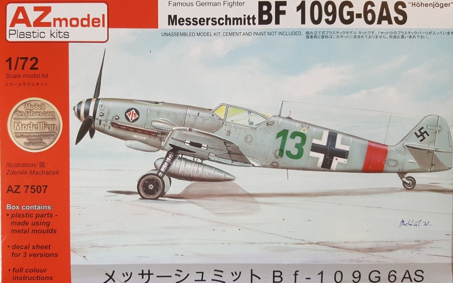 1/72 Bf 109G-6AS Hohenjager