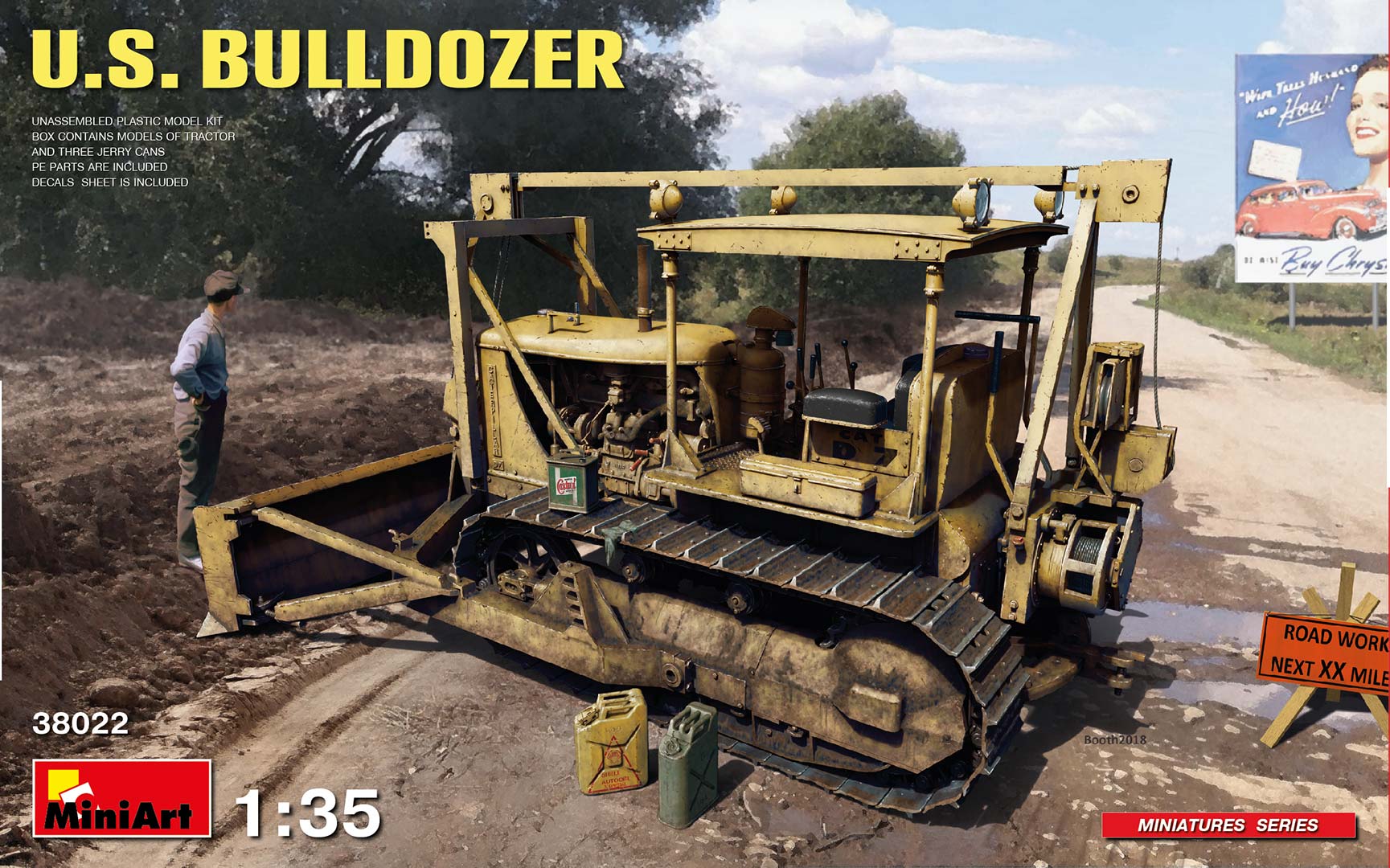 1/35 U.S. Bulldozer