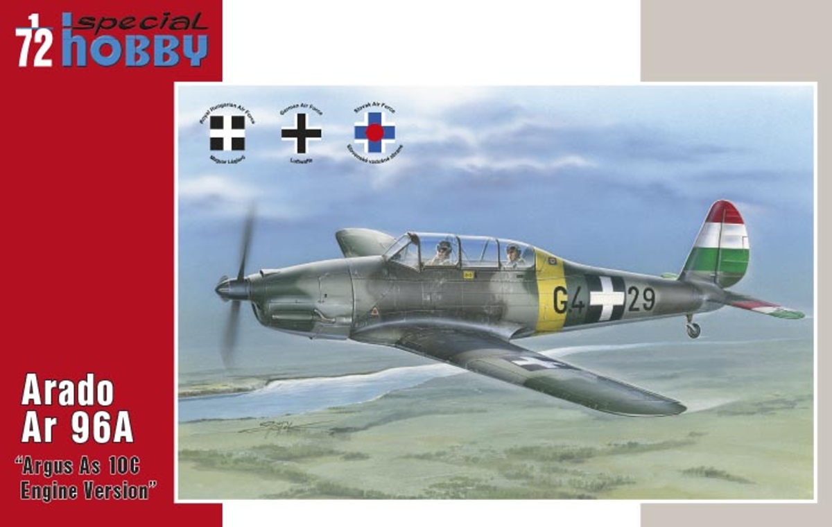 Plastikový model letadla 1/72 Arado Ar 96A