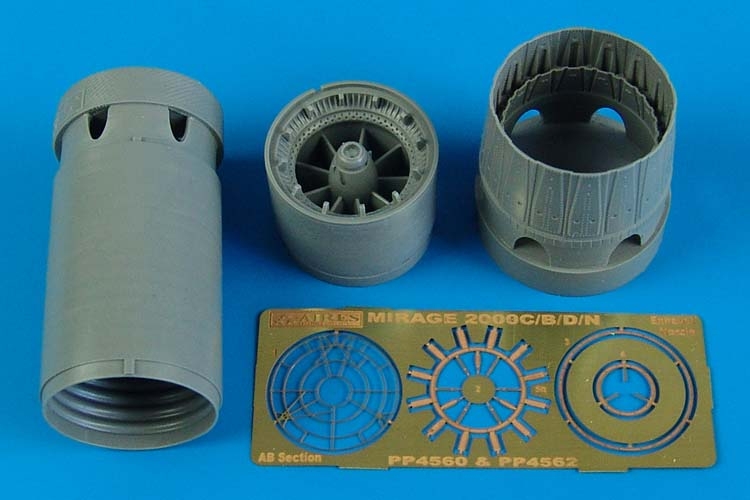 1/48 Mirage 2000C/B/D/N exhaust nozzles - opened p