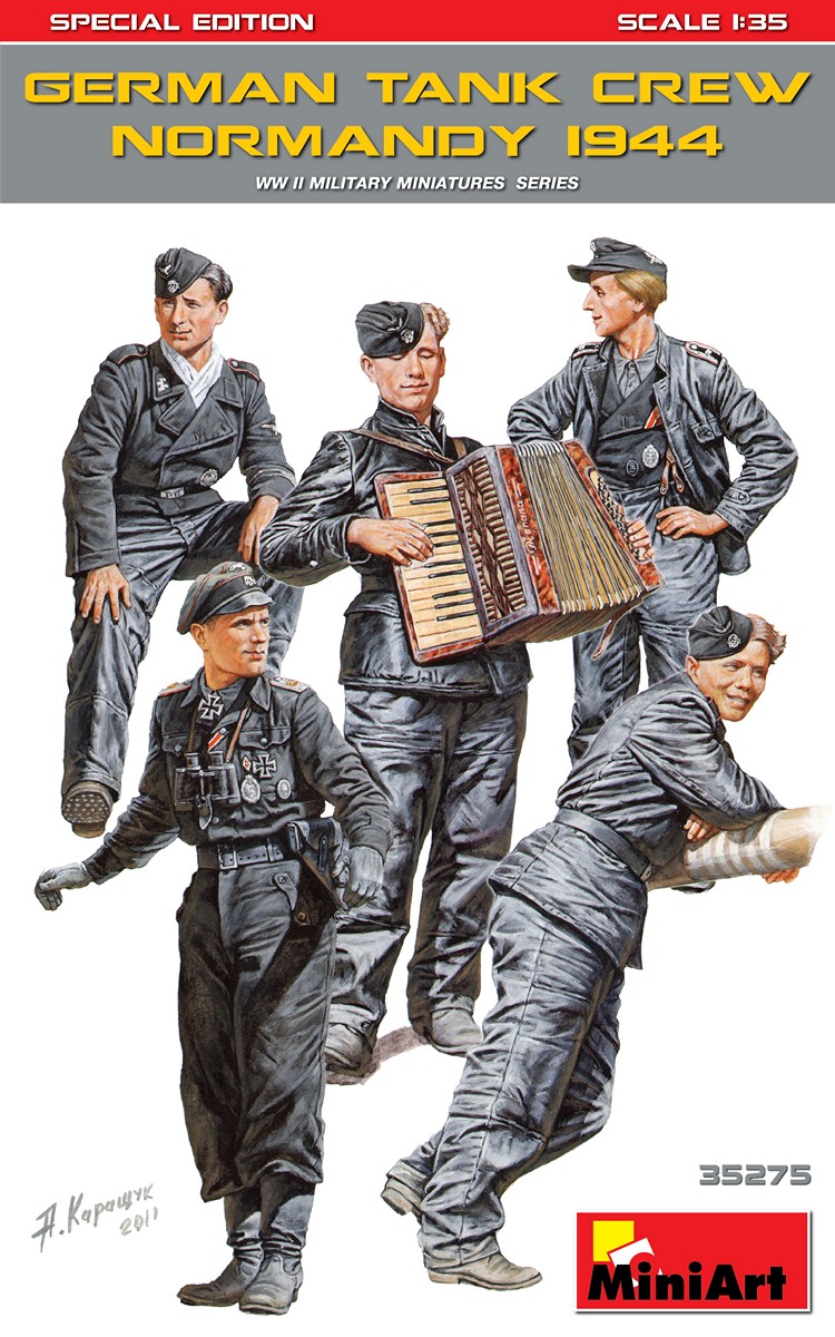 1/35 German Tank Crew ( Normandy 1944 ) Special Edition