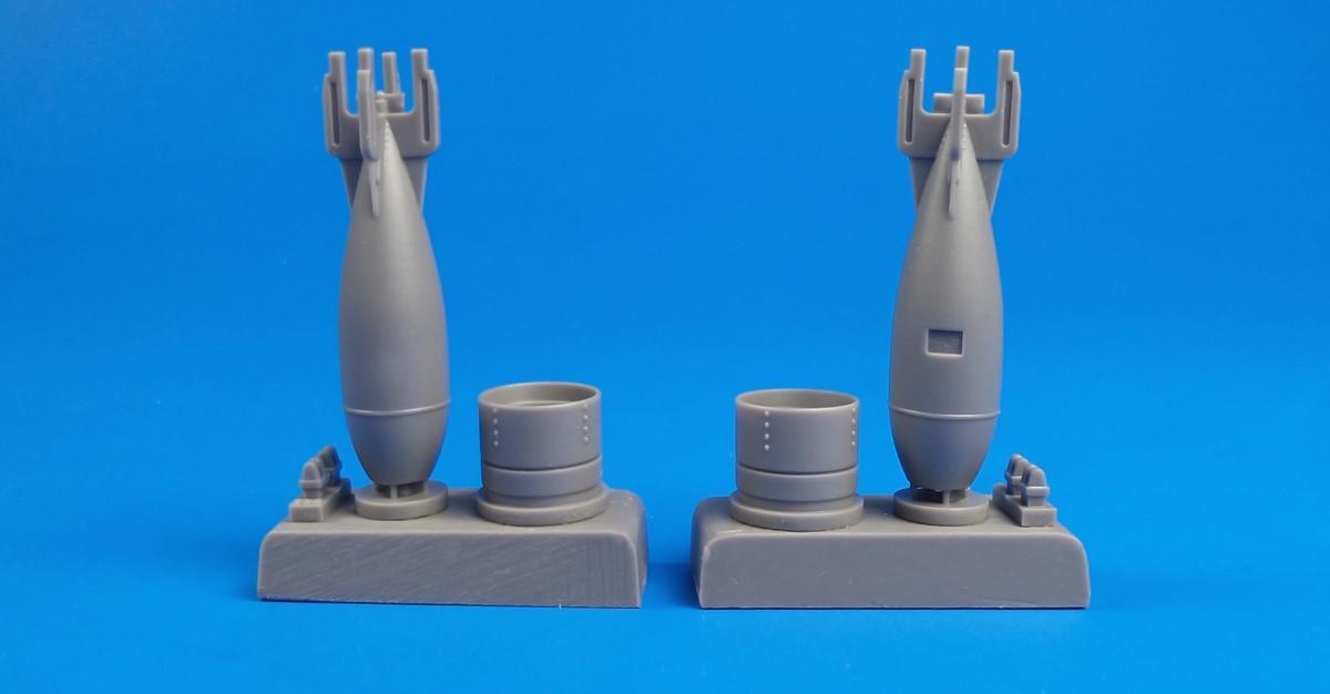 1/48 Antisubmarine Bomb 500lb Mk.VIII (Great Brita