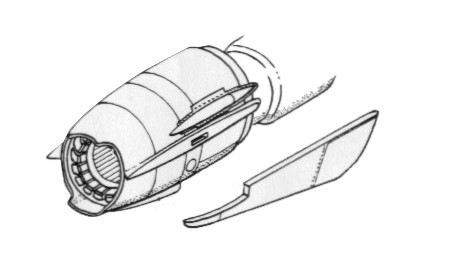 1/48 MiG-21 - engine set for ACA