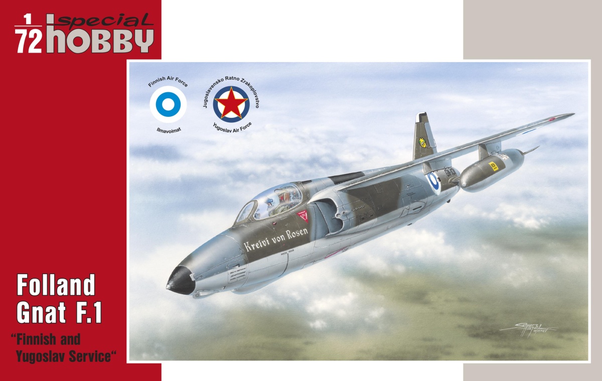 1/72 Folland Gnat F. Mk.I Finnish and Yugoslav Se